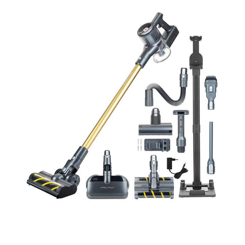 INVICTUS X8 FACELIFT Akkustaubsauger | Deluxe-Set 23-tlg.