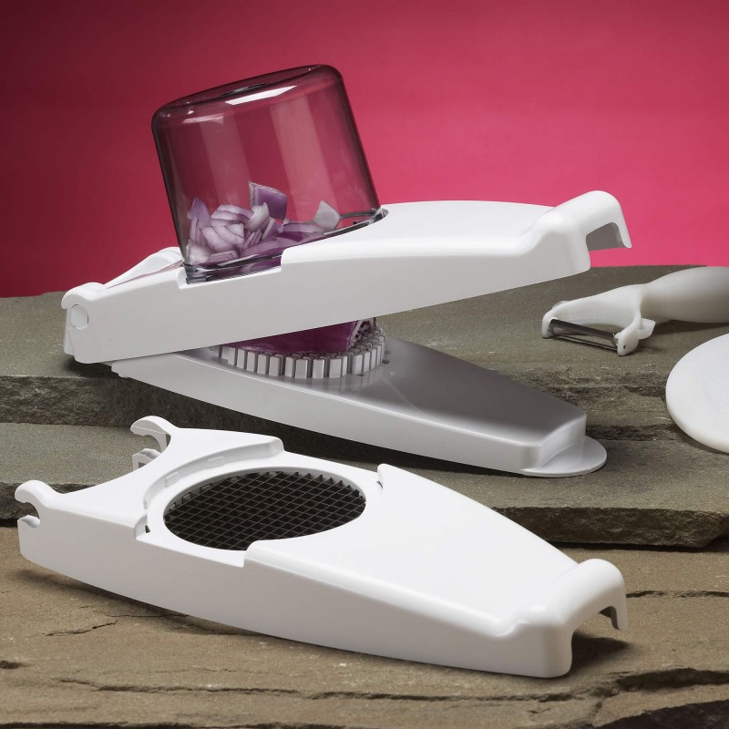 Nicer Dicer Schneidergebnisse