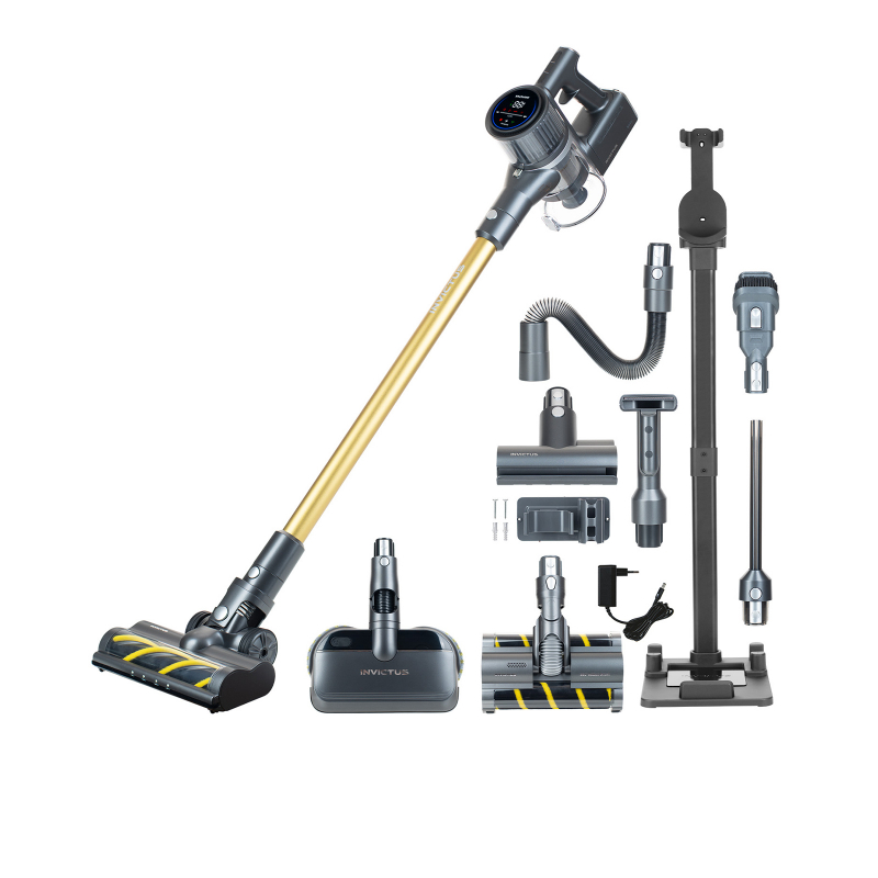 INVICTUS X8 PRO FACELIFT Akkustaubsauger | Deluxe-Set 23-tlg.