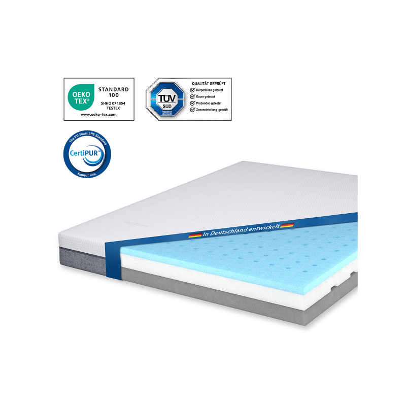 eazzzy Deluxe Matratze | 180 x 200 x 20 cm