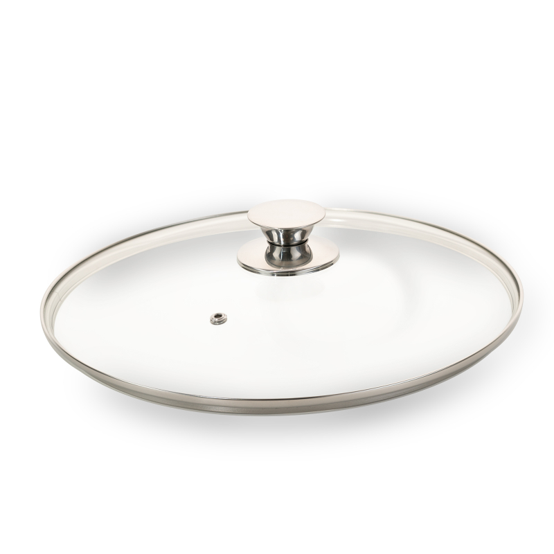 Cerafit Plasma Glasdeckel mit Knauf | Ø 28 cm
