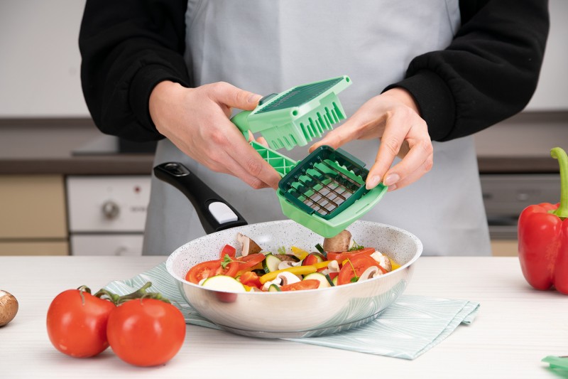 Nicer Dicer Chef Schneidergebnisse