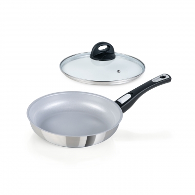 Cerafit Steel Pfanne Ø 24 cm | Set 2-tlg.