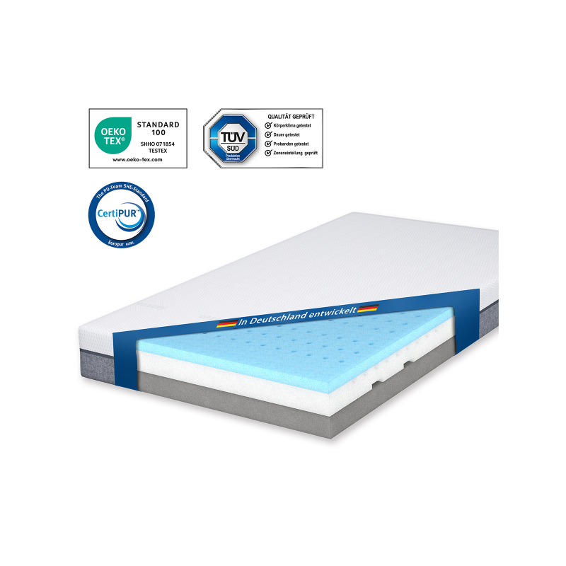 eazzzy Deluxe Matratze | 120 x 200 x 20 cm