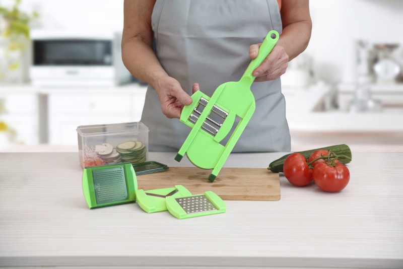 Nicer Dicer Speed light Schneidergebnisse
