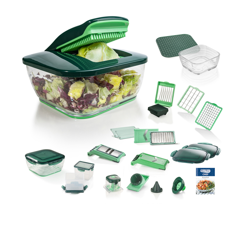 Nicer Dicer Chef | Deluxe-Set 28-tlg.