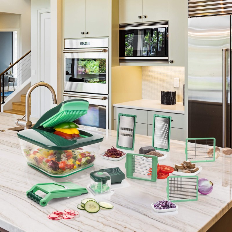 Nicer Dicer Chef Schneidergebnisse