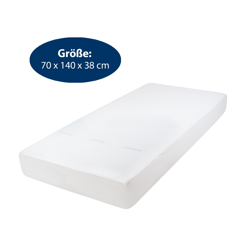 eazzzy Deluxe Topperschoner | 70 x 140 x 38 cm