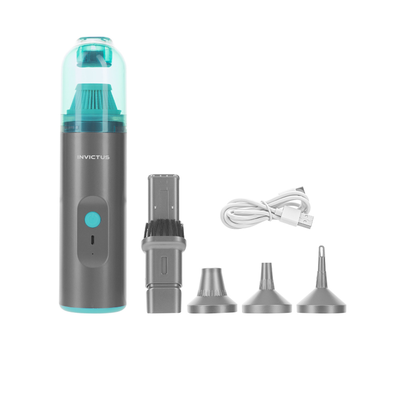 INVICTUS ONE HOME Handstaubsauger und Luftpumpe | Set 8-tlg.