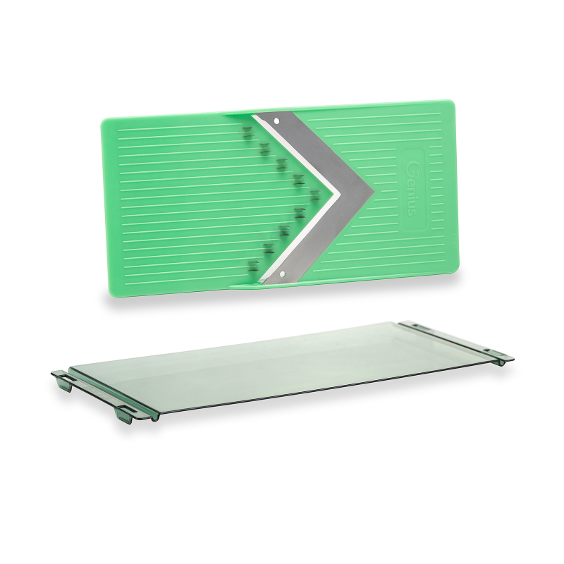 Nicer Dicer Exclusive Julienne-Hobel-Einsatz mit Klingenschutz