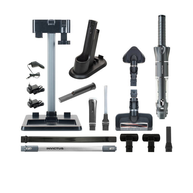 INVICTUS ONE 3.0e Hand- und Bodenstaubsauger | Deluxe-Set 22-tlg.