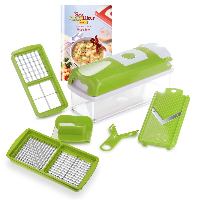 Nicer Dicer Smart Gemüseschneider Gemüsehobel | Set 6-tlg.