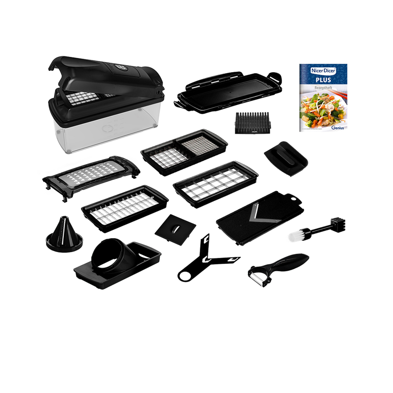 Nicer Dicer Plus Jubiläums-Edition | Set 17-tlg.