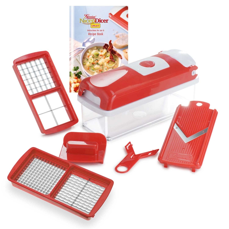 Nicer Dicer Smart Gemüseschneider Gemüsehobel | Set 6-tlg.