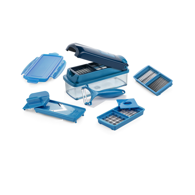 Nicer Dicer Smart Gemüseschneider Gemüsehobel | Set 10-tlg.