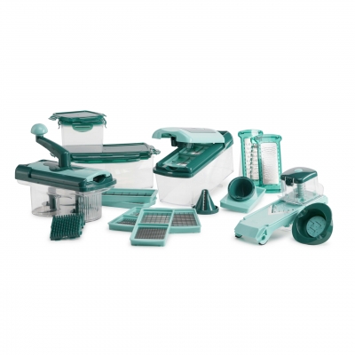 Nicer Dicer Fusion Julietti | inkl. Gratis Reib-Einsätze (Set 34-tlg.)