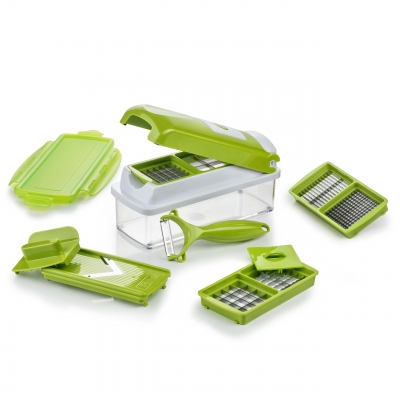 Nicer Dicer Smart Gemüseschneider Gemüsehobel | Set 10-tlg.