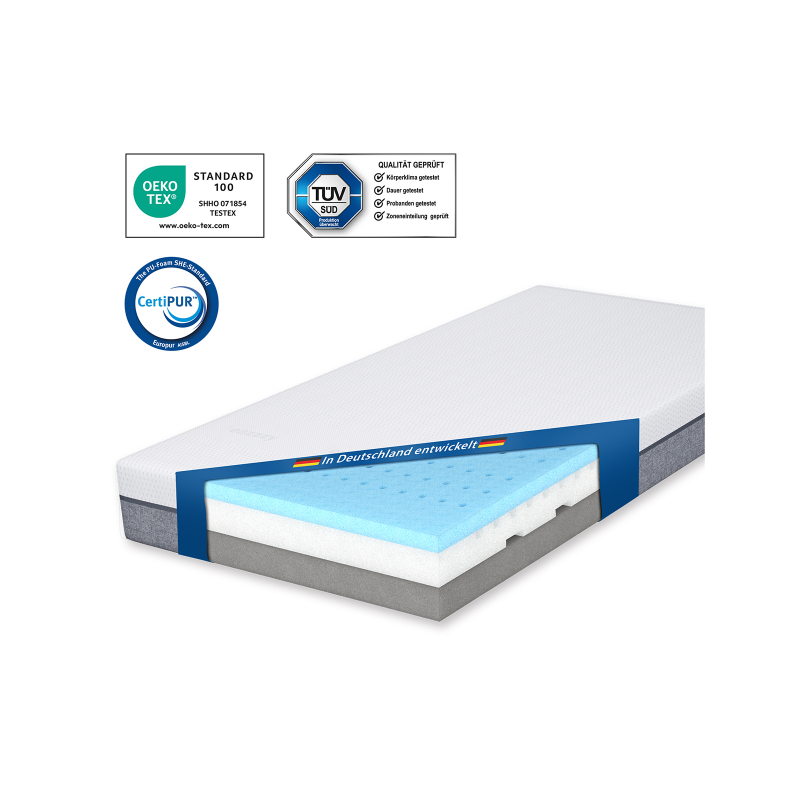 eazzzy Deluxe Matratze | 100 x 200 x 20 cm
