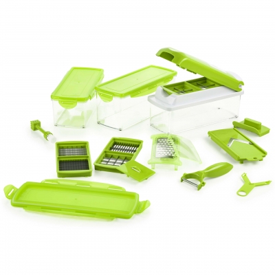 Nicer Dicer Plus | Set 18-tlg. Kiwi