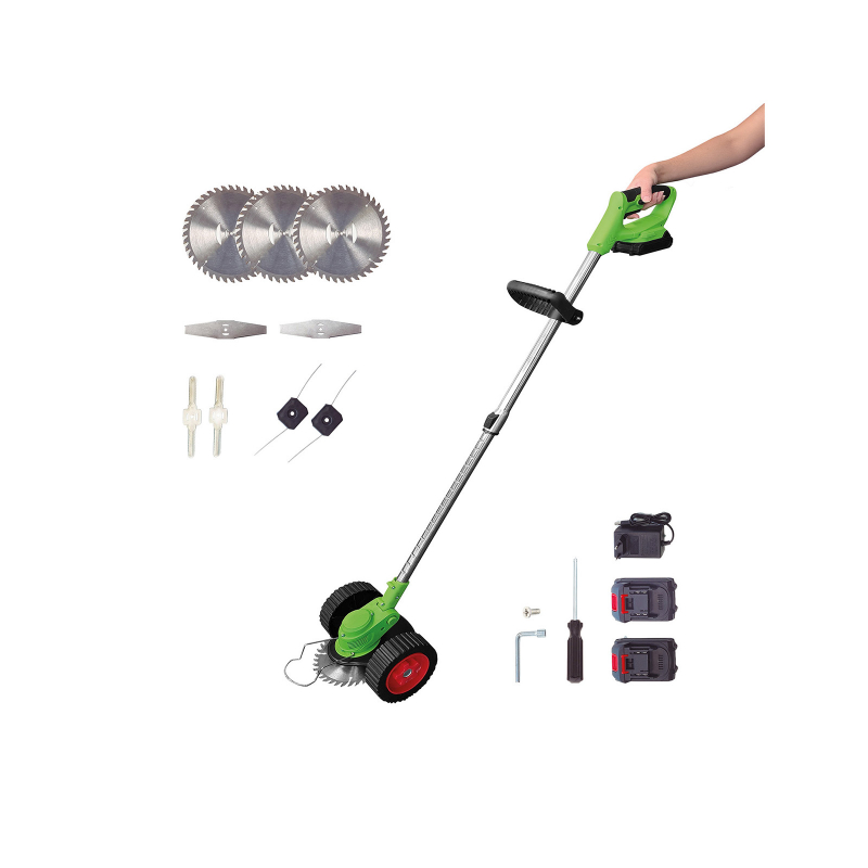 Rotorazer 8in1 Gartengerät Akku Rasentrimmer | Set 23-tlg.