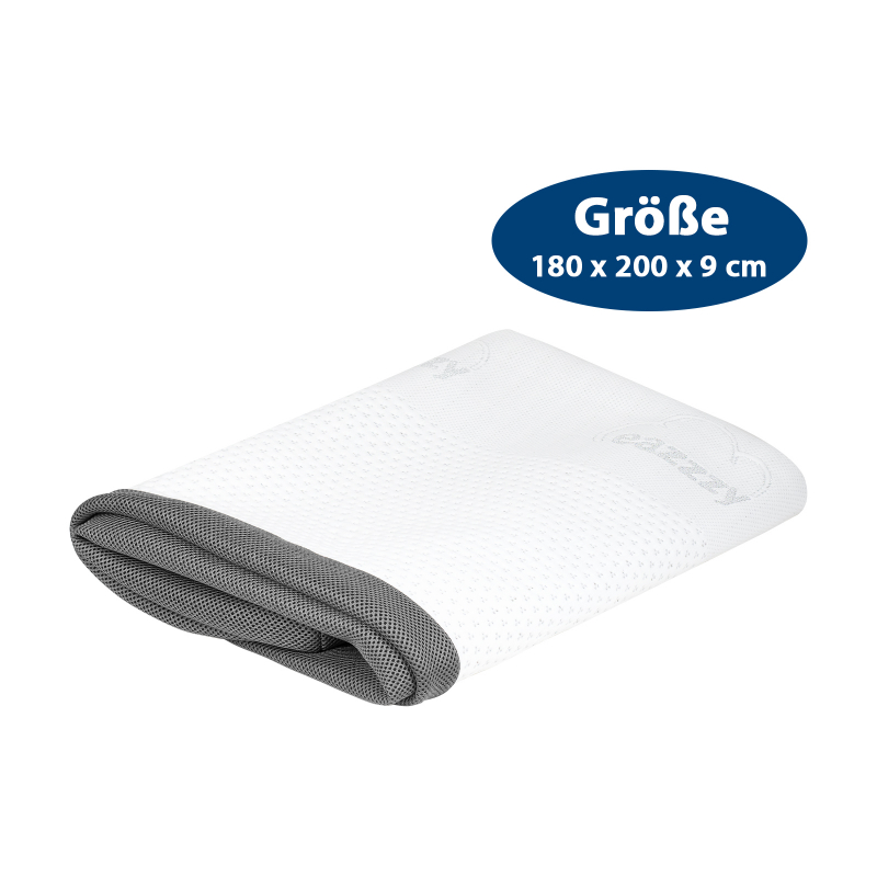 eazzzy Deluxe Topperbezug | 180 x 200 x 9 cm