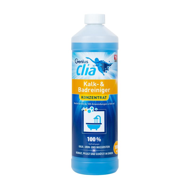 Genius CLIA Kalk- und Badreiniger Konzentrat | 1 Liter