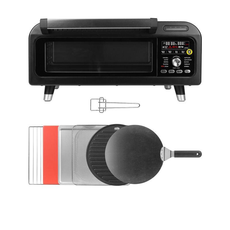 Genius CHEF Multifunktions-Pizzaofen | Set 8-tlg.