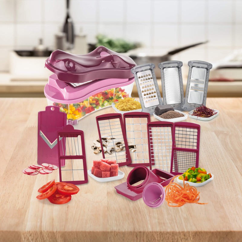 Nicer Dicer Fun Schneidergebnisse