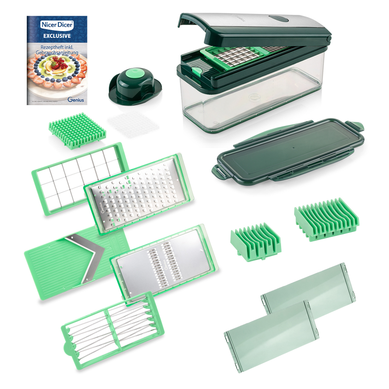 Nicer Dicer Exclusive | Set 15-tlg.
