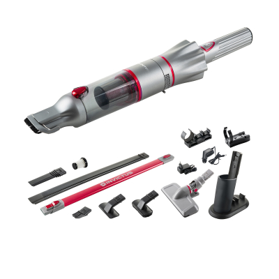 INVICTUS ONE 2.0 Hand- und Bodenstaubsauger | Set 18-tlg. Rot